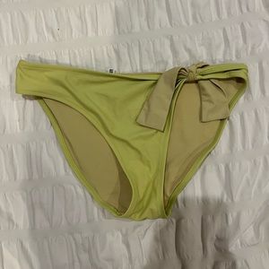 AERIE BIKINI BOTTOMS YELLOW WITH TIE